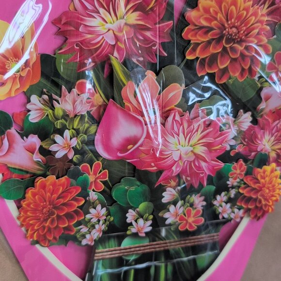 New In Packaging Popup Flower Bouquet Mother's Day Valentines Day Romantic - Picture 3 of 3
